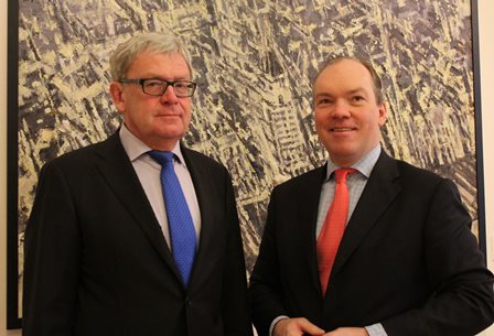 Dieter Schweer  (BDI) und Philipp Murmann MdB (Kstenkreis)