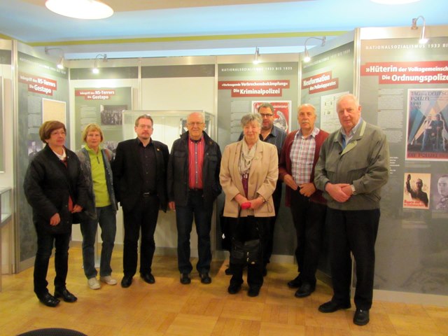 CDU-Gruppe in der Ausstellung